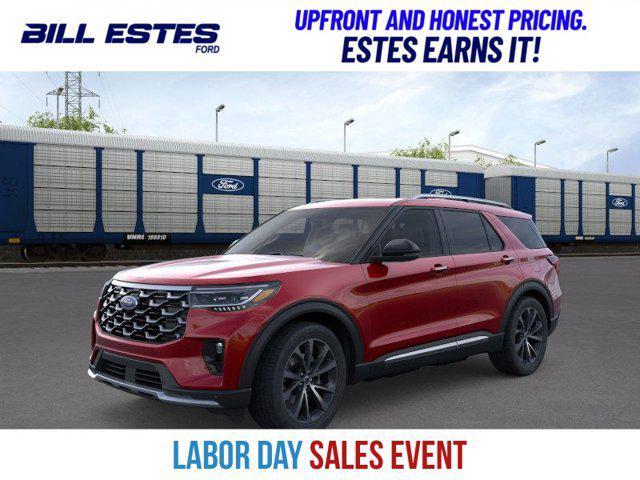 new 2025 Ford Explorer car, priced at $61,755