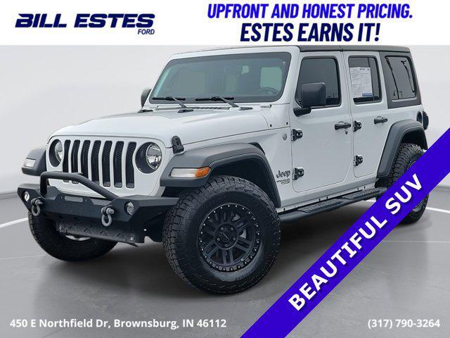 used 2018 Jeep Wrangler Unlimited car, priced at $20,000