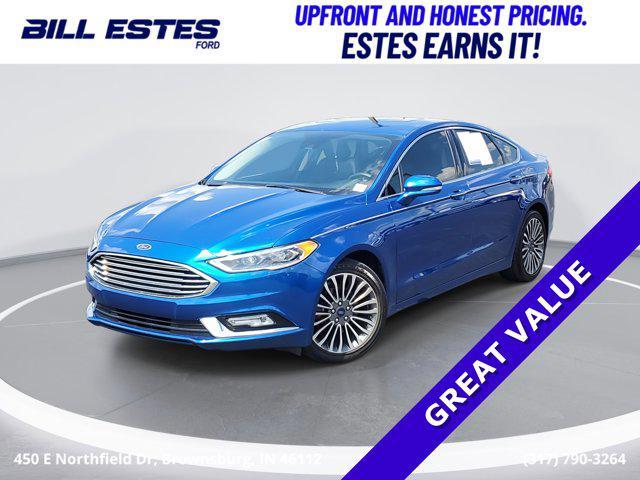 used 2017 Ford Fusion car, priced at $8,214