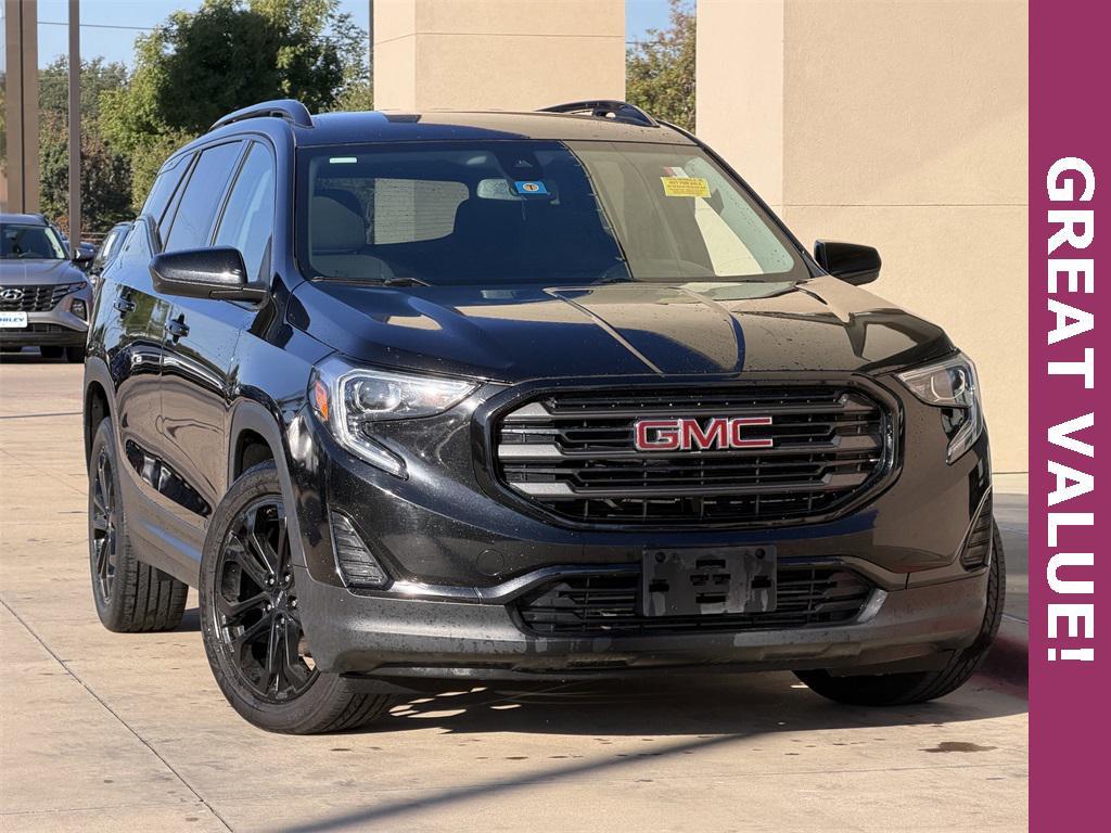 used 2021 GMC Terrain car, priced at $14,795