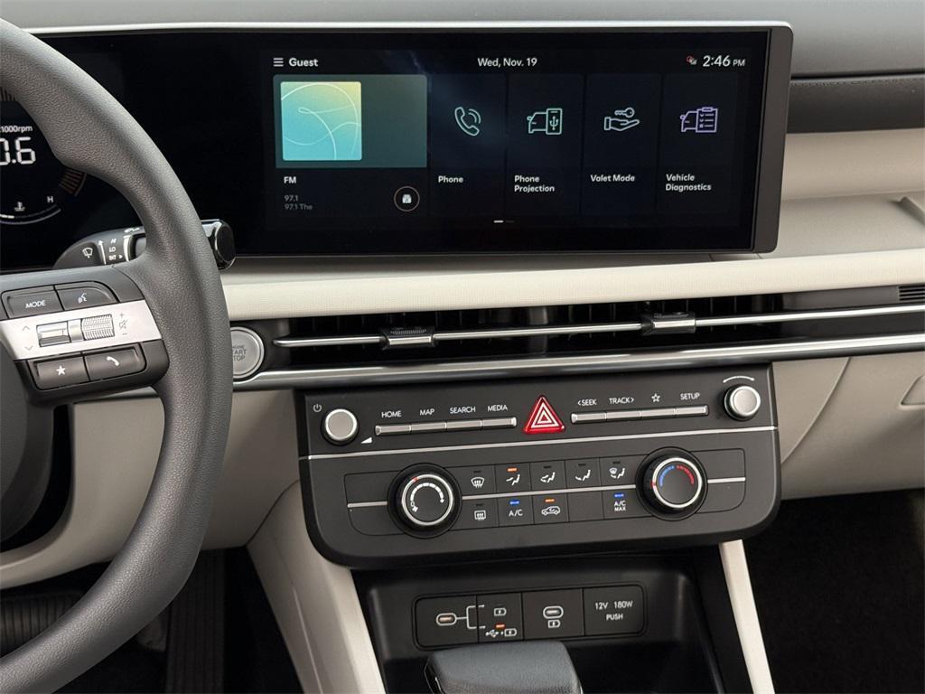 new 2026 Hyundai Tucson car, priced at $30,595