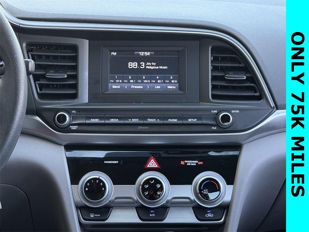 used 2019 Hyundai Elantra car, priced at $11,992