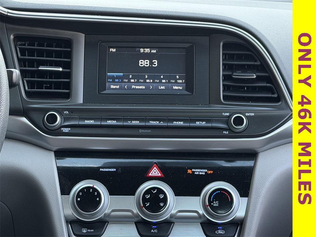 used 2019 Hyundai Elantra car, priced at $13,185
