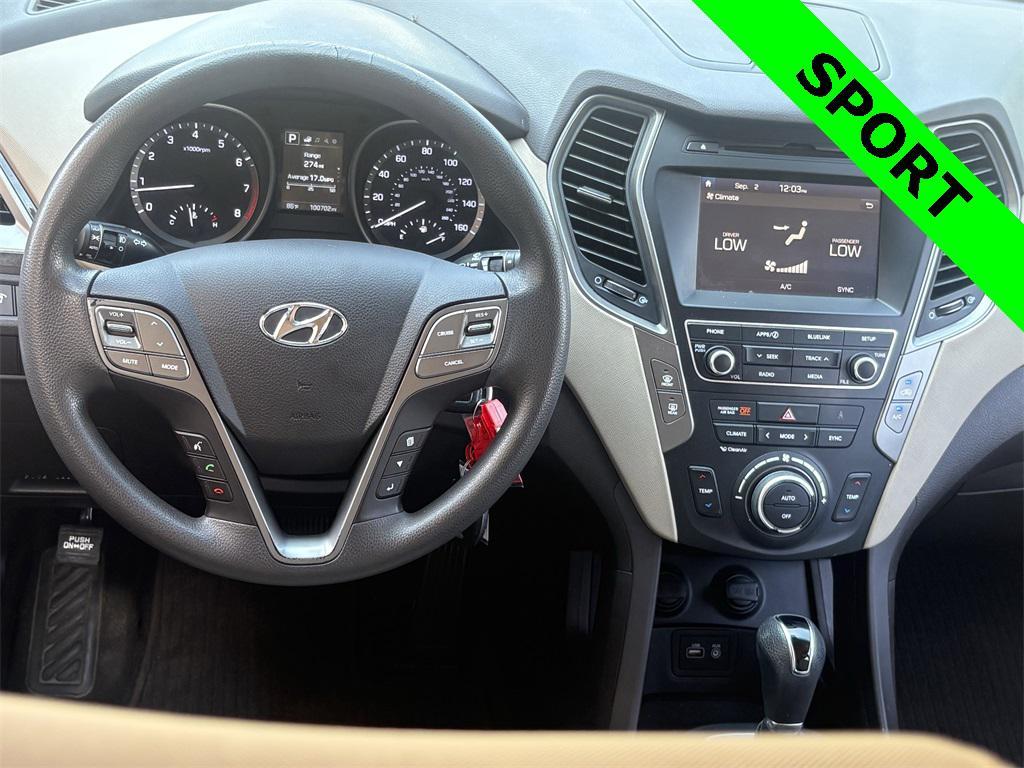 used 2017 Hyundai Santa Fe Sport car, priced at $9,995
