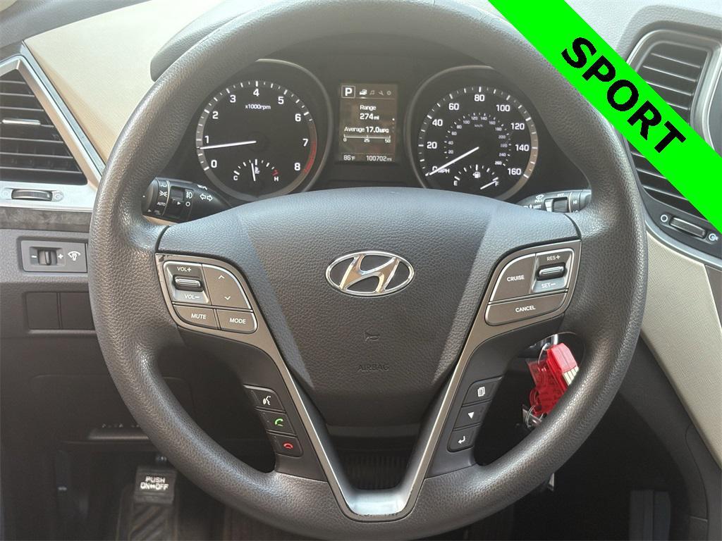 used 2017 Hyundai Santa Fe Sport car, priced at $9,995