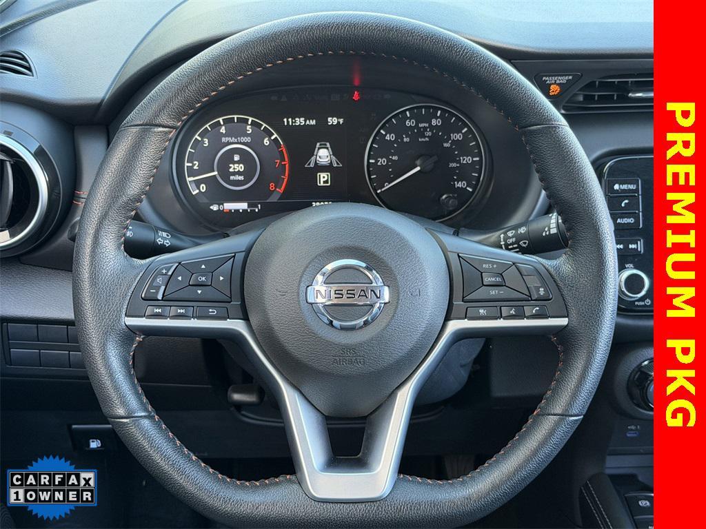 used 2021 Nissan Kicks car, priced at $17,492