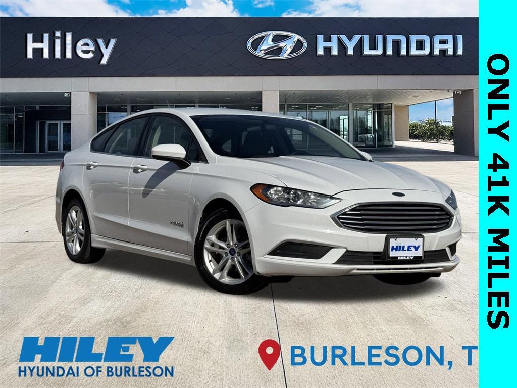 used 2018 Ford Fusion Hybrid car, priced at $13,892
