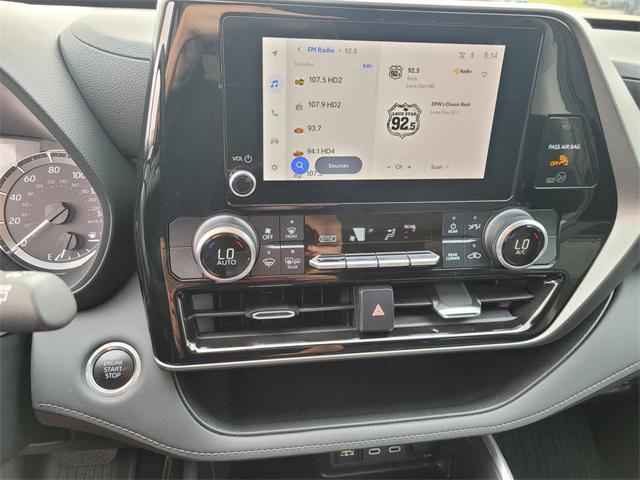 used 2024 Toyota Highlander car, priced at $38,000