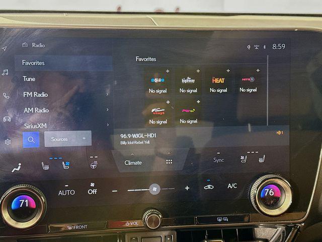 used 2022 Lexus NX 350h car, priced at $35,500