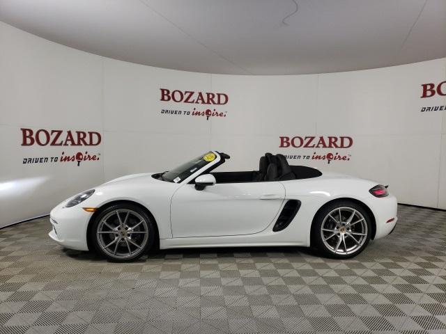 used 2021 Porsche 718 Boxster car, priced at $61,000