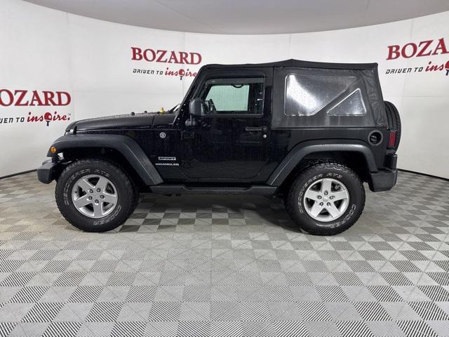 used 2016 Jeep Wrangler car, priced at $19,500