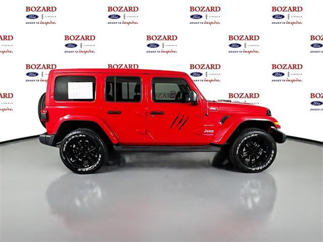 used 2022 Jeep Wrangler Unlimited 4xe car, priced at $31,500