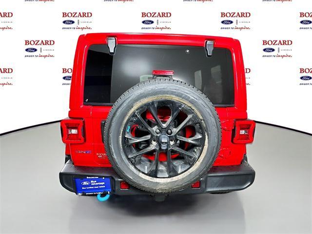 used 2022 Jeep Wrangler Unlimited 4xe car, priced at $31,500