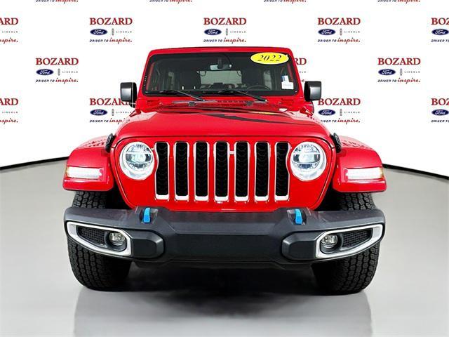 used 2022 Jeep Wrangler Unlimited 4xe car, priced at $31,500