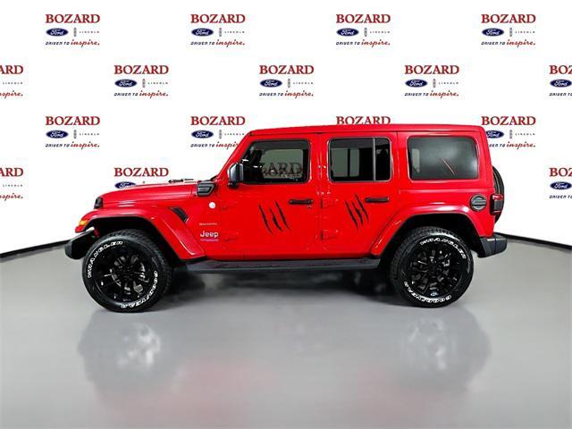 used 2022 Jeep Wrangler Unlimited 4xe car, priced at $31,500