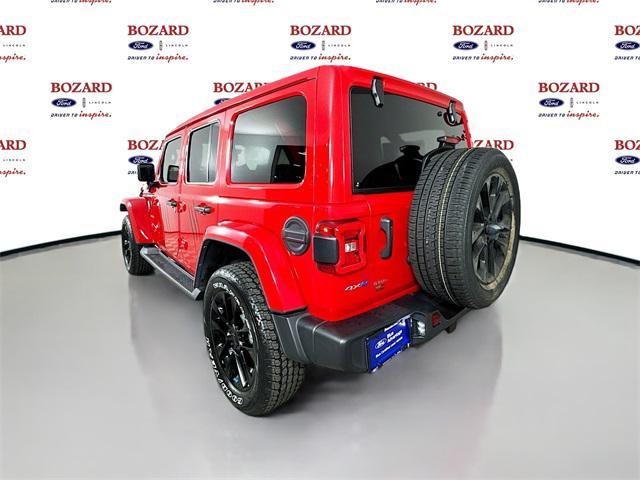 used 2022 Jeep Wrangler Unlimited 4xe car, priced at $31,500