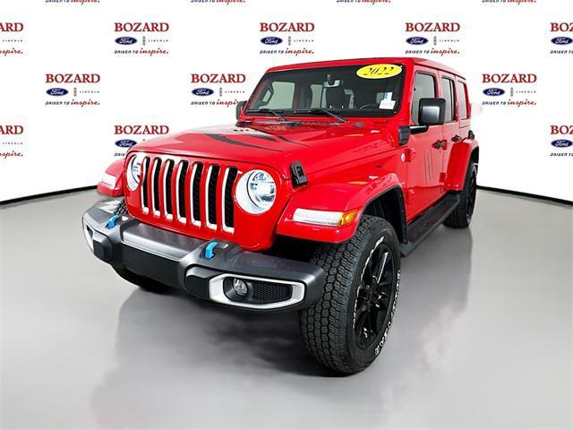 used 2022 Jeep Wrangler Unlimited 4xe car, priced at $31,500