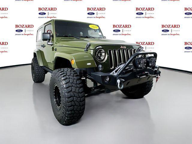 used 2016 Jeep Wrangler car, priced at $24,000
