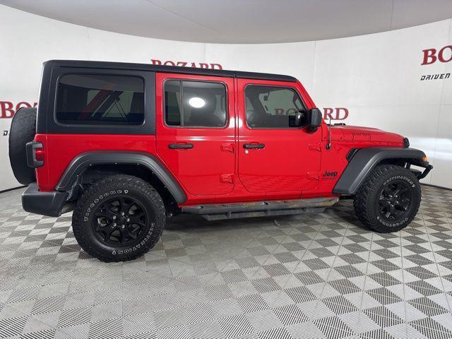 used 2021 Jeep Wrangler car, priced at $26,000