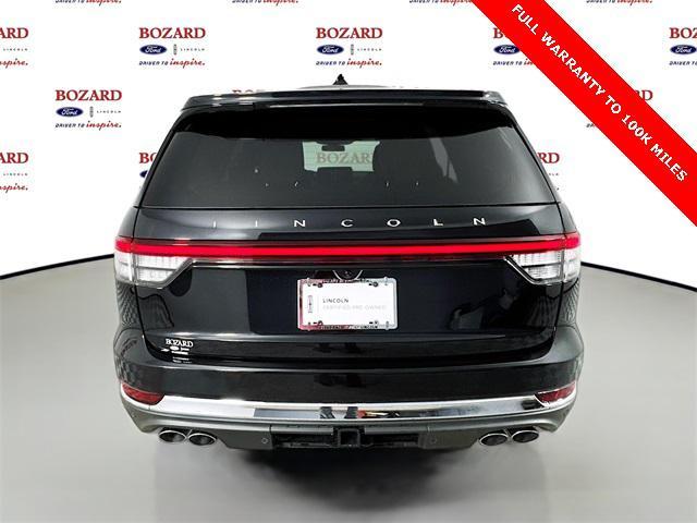 used 2025 Lincoln Aviator car, priced at $65,000