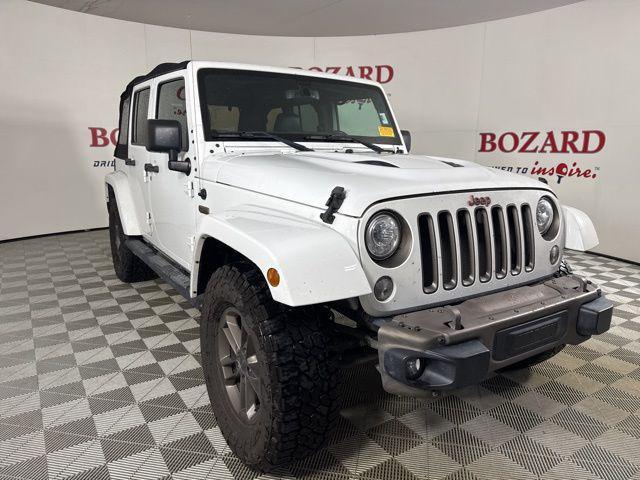 used 2017 Jeep Wrangler Unlimited car, priced at $18,000