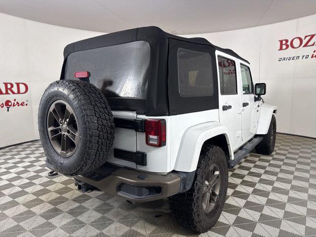 used 2017 Jeep Wrangler Unlimited car, priced at $18,000