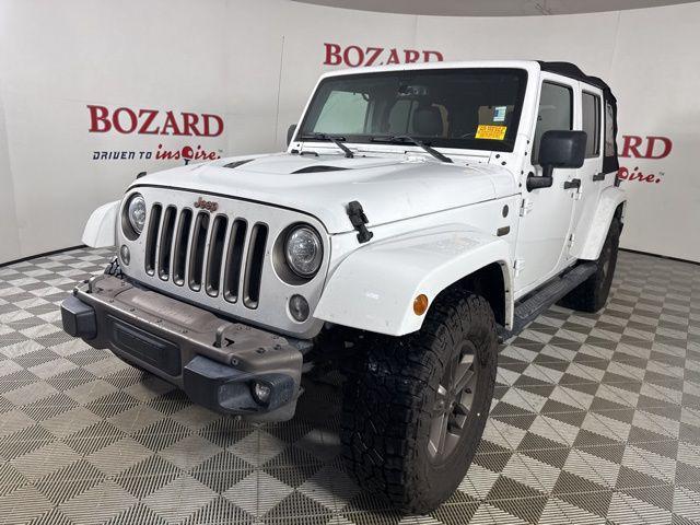 used 2017 Jeep Wrangler Unlimited car, priced at $18,000