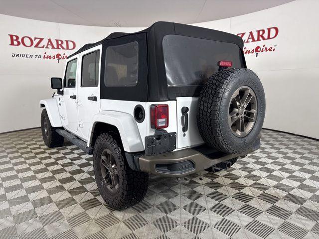 used 2017 Jeep Wrangler Unlimited car, priced at $18,000