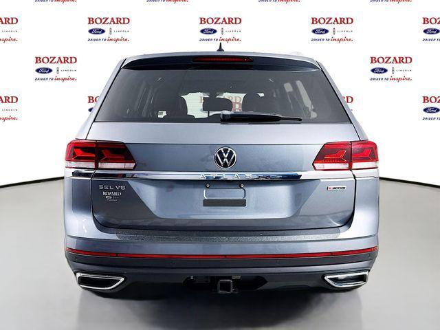 used 2021 Volkswagen Atlas car, priced at $24,500