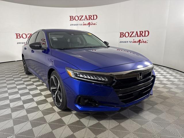 used 2021 Honda Accord car, priced at $23,500