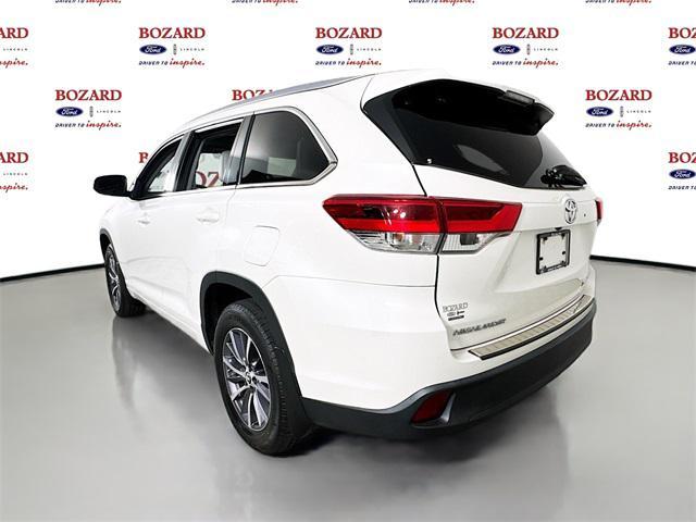 used 2018 Toyota Highlander car, priced at $25,000