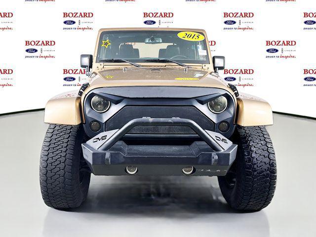 used 2015 Jeep Wrangler car, priced at $15,500
