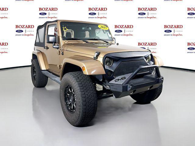 used 2015 Jeep Wrangler car, priced at $15,500
