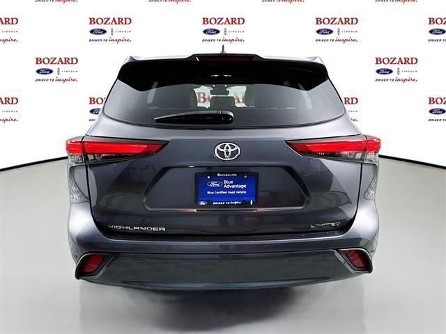 used 2020 Toyota Highlander car, priced at $32,500