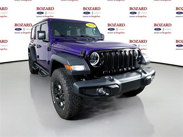 used 2023 Jeep Wrangler car, priced at $38,000