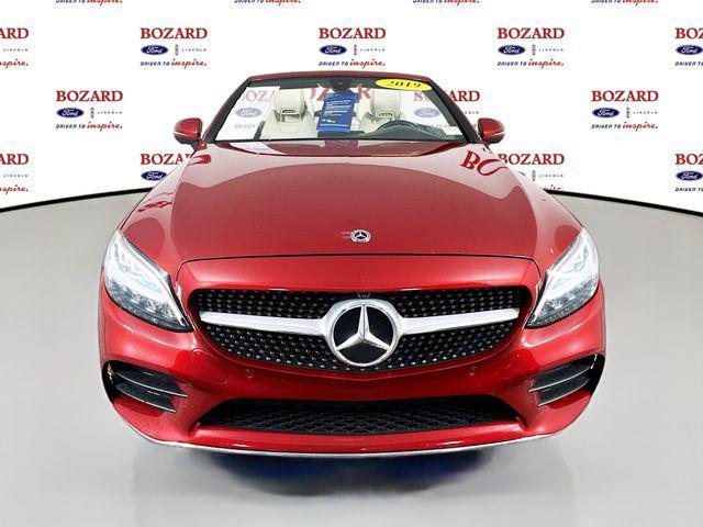 used 2019 Mercedes-Benz C-Class car, priced at $26,500