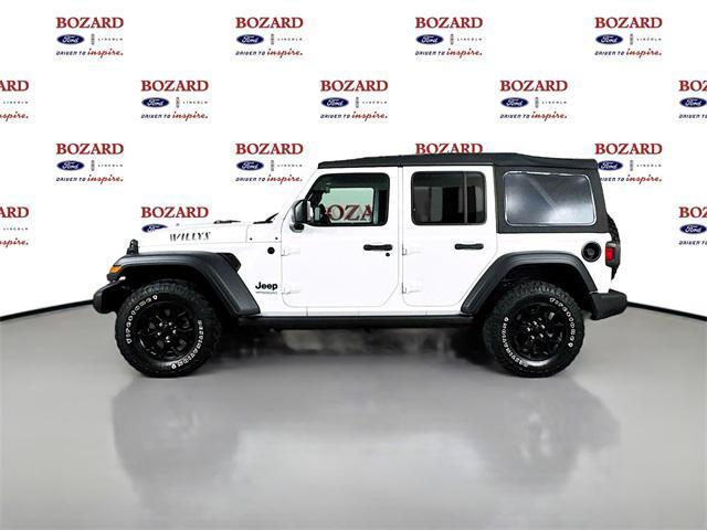 used 2021 Jeep Wrangler Unlimited car, priced at $28,500