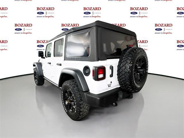 used 2021 Jeep Wrangler Unlimited car, priced at $28,500