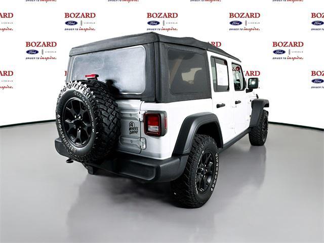 used 2021 Jeep Wrangler Unlimited car, priced at $28,500