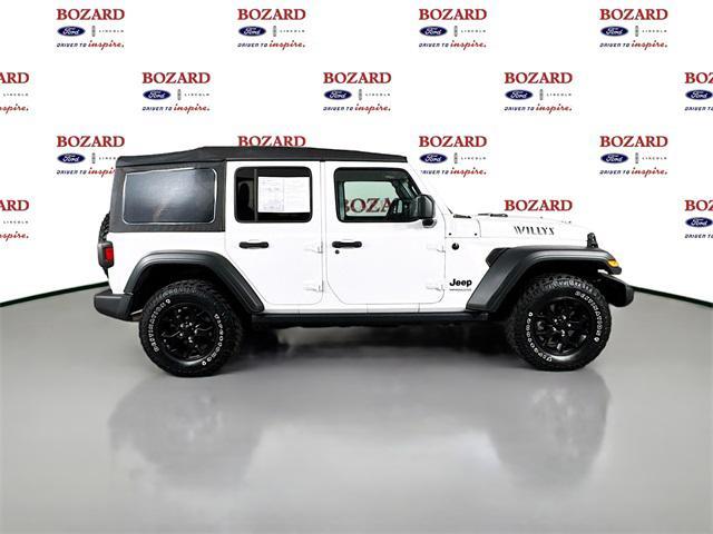 used 2021 Jeep Wrangler Unlimited car, priced at $28,500