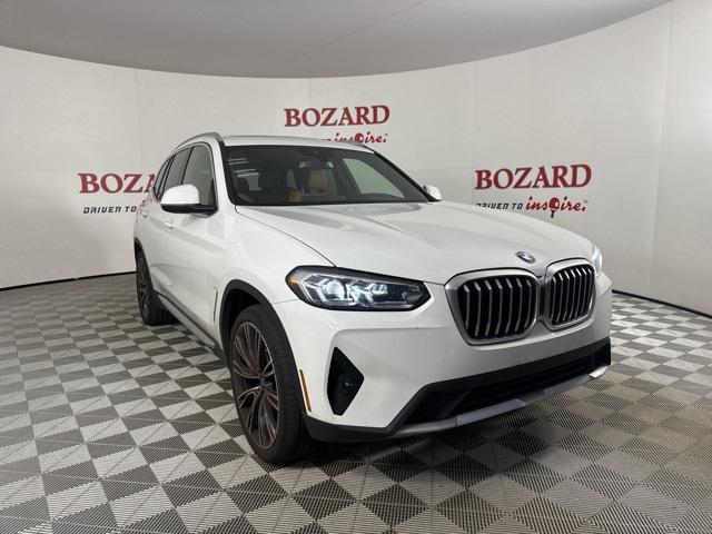 used 2022 BMW X3 car, priced at $34,200