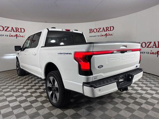 new 2025 Ford F-150 Lightning car, priced at $83,158