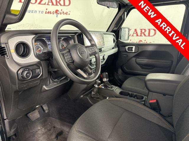 used 2025 Jeep Wrangler car, priced at $34,500