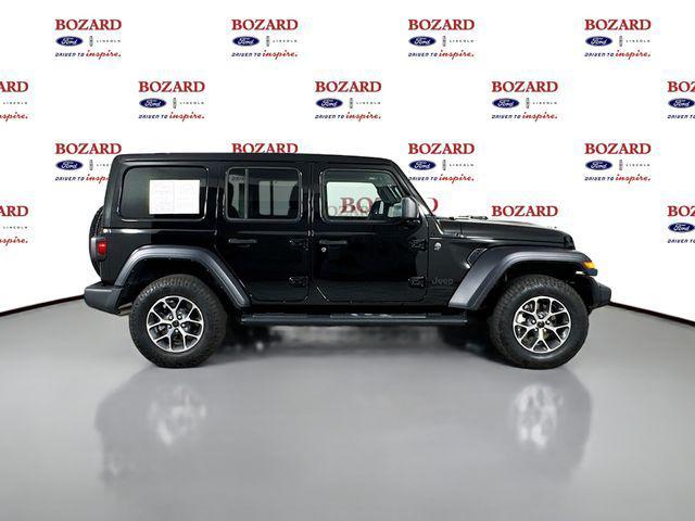 used 2024 Jeep Wrangler car, priced at $34,000