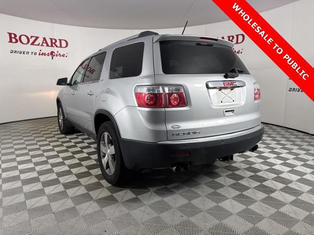 used 2012 GMC Acadia car, priced at $6,500