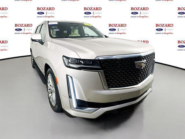 used 2021 Cadillac Escalade car, priced at $58,000