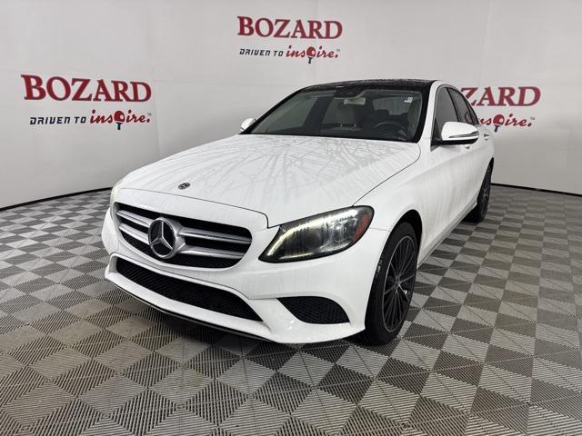 used 2019 Mercedes-Benz C-Class car, priced at $16,500