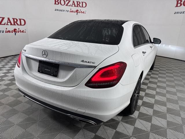 used 2019 Mercedes-Benz C-Class car, priced at $16,500