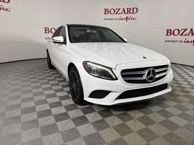 used 2019 Mercedes-Benz C-Class car, priced at $17,000