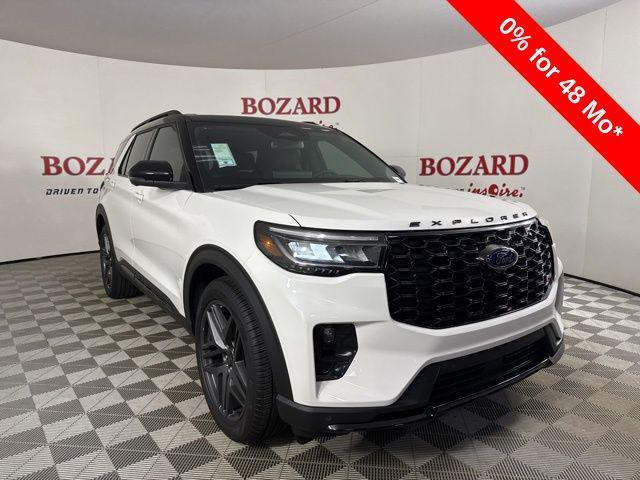 new 2025 Ford Explorer car, priced at $62,755